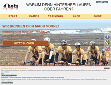 Tablet Screenshot of dholz-sports.de